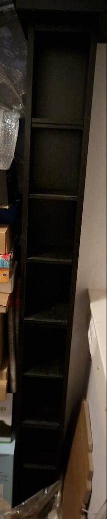 Ikea Gnedby zwart, Huis en Inrichting, Kasten | Boekenkasten, 150 tot 200 cm, 25 tot 50 cm, Ophalen