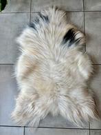 IJslandse Schapenvacht - Zwart & Grijs, Huis en Inrichting, Info@natuurvachten.nl, 100 tot 150 cm, Wit, Nieuw