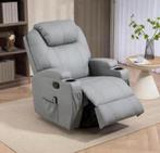 HOMCOM Elektrische Massagestoel Lichtgrijs  NIEUW, Ophalen, Nieuw, 75 tot 100 cm, A