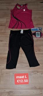 Nieuw  sportkleding, Ophalen of Verzenden, Nieuw, Zwart, Fitness of Aerobics