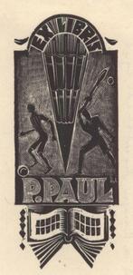 1321 Ex Libris Nederland : Dirk van Luijn, 1946, Verzenden