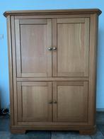 Computermeubel blank eikenhout, Huis en Inrichting, Ophalen, Gebruikt, 70 tot 120 cm, 40 tot 80 cm