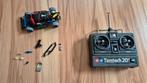 Tamiya Tamtech 201 + compleet chassis, Hobby en Vrije tijd, Modelbouw | Radiografisch | Auto's, Elektro, Gebruikt, Ophalen of Verzenden