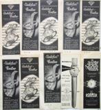 150+ advertenties reclames uit 1956 - 1958 - Deel 1, Verzamelen, Ophalen