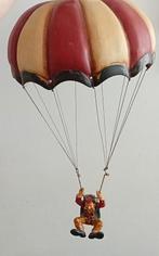 handbeschilderde parachute drijvende clown, Ophalen of Verzenden