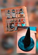 Nieuwe traktatie zakjes 8 stuks en 8 heksenhoeden., Ophalen of Verzenden, Nieuw, Feestartikel, Verjaardag