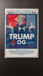 20 stuks Bubatz verpakking, lege zakjes, gift, Trump 12x15cm, Hobby en Vrije tijd, Feestartikelen, Verzenden, Nieuw, Overige typen