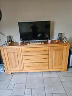 Houten Dressoir / TV Meubel, Huis en Inrichting, Kasten | Dressoirs, 150 tot 200 cm, Eikenhout, Ophalen of Verzenden, Zo goed als nieuw
