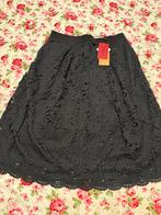 Elegante zwarte kanten rok Modigliani - Maat 46, Zwart, Maat 46/48 (XL) of groter, Nieuw, Ophalen of Verzenden