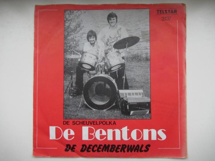 DE BENTONS # DE SCHEUVELPOLKA/DE DECEMBERWALS( TELSTAR), Cd's en Dvd's, Vinyl | Nederlandstalig, Zo goed als nieuw, Levenslied of Smartlap