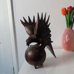 Houten vogel, roofvogel, gemaakt van exotisch hout, Ophalen of Verzenden