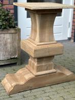 Kloosterpoten eettafel, Ophalen, 50 tot 100 cm, Eikenhout, 50 tot 100 cm
