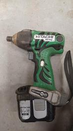 Hitachi WR 14 DL Accu Slagmoersleutel + 2 Accu's, Ophalen of Verzenden