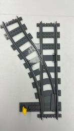 SB1900 Lego trein RC rails wissel links per stuk, Ophalen of Verzenden, Zo goed als nieuw