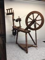 Eikenhouten  Spinnenwiel, Hobby en Vrije tijd, Spinnewielen en Spinnen, Ophalen, Gebruikt, Overige typen