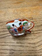 Vintage Japanse porselein handgeschilderde kopjes, Ophalen of Verzenden