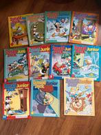 Donald Duck Junior Stripboeken 11x, Meerdere stripboeken, Ophalen of Verzenden, Gelezen