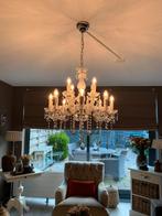 Te koop twee kroonluchters, Ophalen, Zo goed als nieuw, Glas