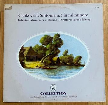 TCHAIKOVSKY - Sinfonia N. 5 In Mi Minore ( LP / Italië ) beschikbaar voor biedingen
