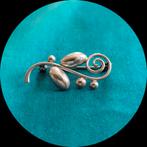 Deense Zilveren Broche van HERMANN SIERSBOL. Gratis Verz., Verzenden, Zilver, Broche