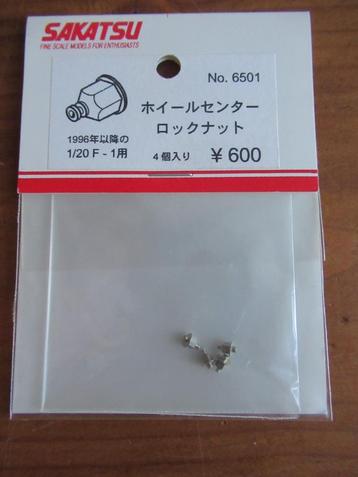 F1 Wheel Nuts (Sakatsu 1/20) beschikbaar voor biedingen