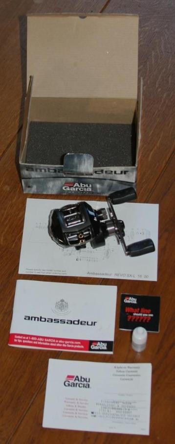 3 Low Profile Linkshandige Reels 1x ABU Revo 2x Shimano IZGS beschikbaar voor biedingen