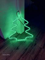 Een kerstboom van groene lichtslang voor binnen en buiten., Ophalen of Verzenden, Gebruikt