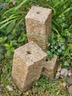 Granieten waterfontein, Tuin en Terras, Waterpartijen en Fonteinen, Ophalen, Gebruikt, Waterornament