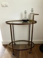 Trolley in messing van BePureHome, Huis en Inrichting, Ophalen, 50 tot 100 cm, Zo goed als nieuw, Metaal