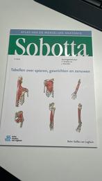 Sobotta tabellen over spieren, gewrichten en zenuwen, Boeken, Nieuw, Friedrich Paulsen, Ophalen of Verzenden