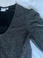 Feestelijk zwart/zilveren shirt van Vila, Kleding | Dames, Tops, Ophalen of Verzenden, Nieuw, Zwart, Lange mouw