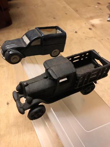 Miniatuur auto’s per 2, een staal, Citroën polyester beschikbaar voor biedingen