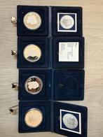 Zilveren 50 gulden munten “Mary” – proof, Ophalen of Verzenden, Koningin Beatrix, 50 gulden, Zilver