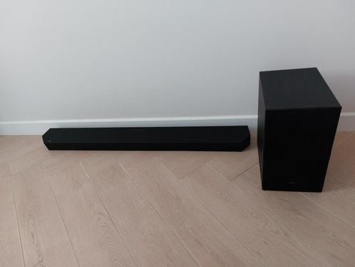 Samsung Soundbar HW Q700B met subwoofer & Dolby Atmos, Audio, Tv en Foto, Soundbars, Zo goed als nieuw, Bluetooth, Met externe subwoofer