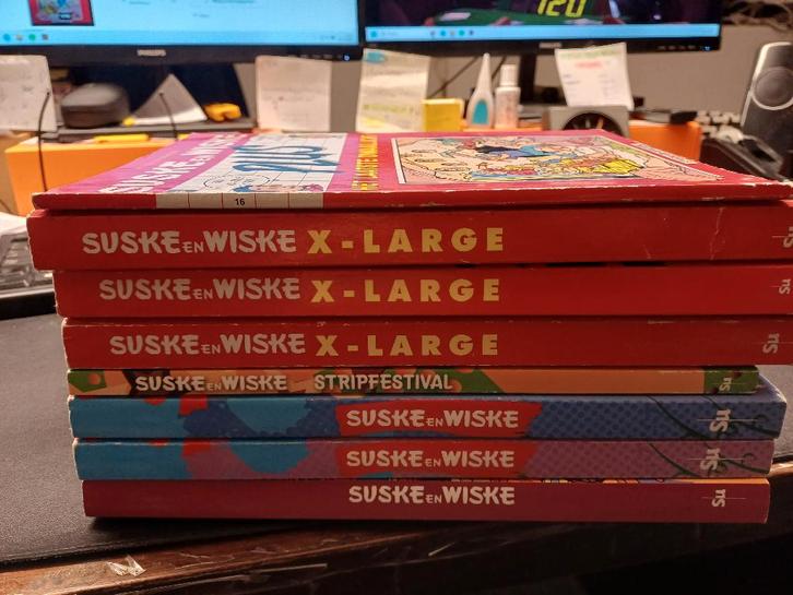 Suske en Wiske, Boeken, Stripboeken, Gelezen, Meerdere stripboeken, Ophalen of Verzenden