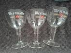 3 x Westmalle bier trappisten glas 33 cl, Verzamelen, Ophalen of Verzenden, Nieuw, Glas of Glazen, Overige merken