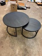 bijzettafel, Rond, 55 tot 75 cm, Zo goed als nieuw, Robuust