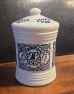 Vintage voorraadpot 'Zwarte Kat', Ophalen of Verzenden