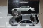 1:18 BMW M3 E46 GTR street silver Minichamps diecast WRH, Verzenden, Zo goed als nieuw, Auto, MiniChamps
