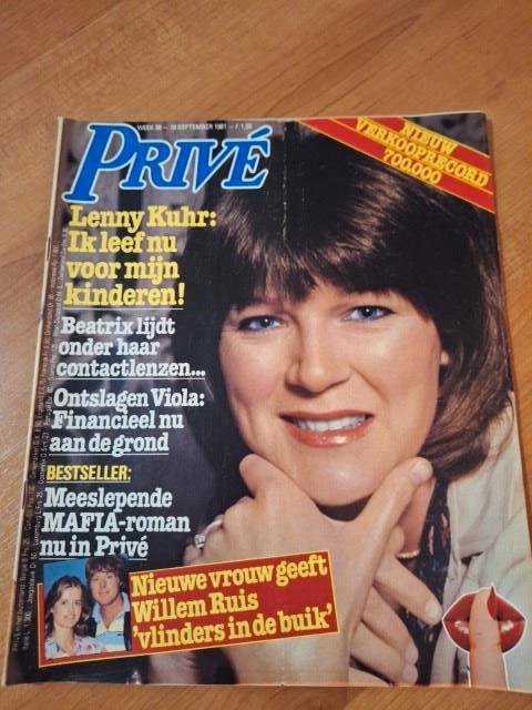 Prive 1981 Willem Ruis LUV Champagne Rene van Nie Lenny Kuhr, Boeken, Verzenden, Gelezen, Overige typen