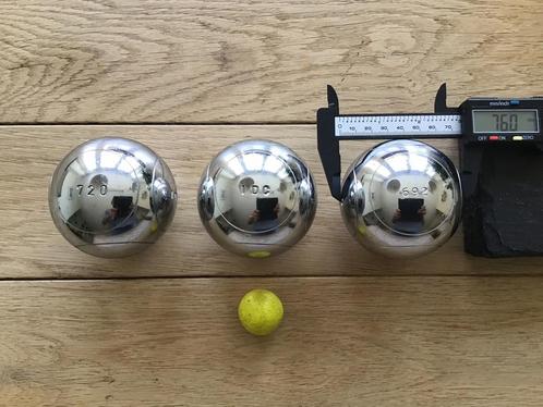 Wedstrijd Jeu de boules van La Boule Ideale 720 gram, 76mm., Sport en Fitness, Bowlen, Zo goed als nieuw, Bal, Ophalen of Verzenden