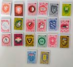 Voetbal 20 club stickers van 18 clubs + de Nederlandseleeuw, Verzamelen, Ophalen of Verzenden, Zo goed als nieuw, Overige binnenlandse clubs