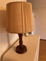 Mooie Schemerlamp met Stoffen Kap, Ophalen of Verzenden, Gebruikt, Hout, Minder dan 100 cm