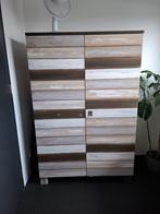 Houten (kleding)kast, Huis en Inrichting, Ophalen, 100 tot 150 cm, Zo goed als nieuw, 150 tot 200 cm