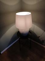 Stenen Lampenvoet met Kap - Sfeervolle Verlichting, Huis en Inrichting, Lampen | Tafellampen, Ophalen, Zo goed als nieuw, Stof