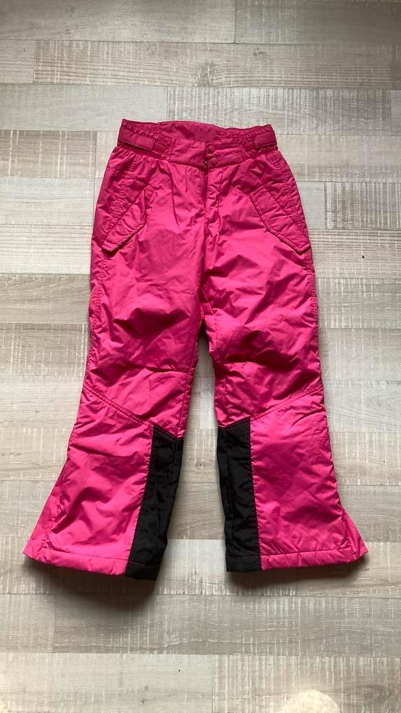 Skibroek Hema roze maat 134/140, Kinderen en Baby's, Kinderkleding | Maat 134, Gebruikt, Meisje, Broek, Ophalen