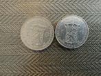 Zilveren Guldens Wilhelmina 1924 & 1931., Postzegels en Munten, Munten | Nederland, 1 gulden, Verzenden, Zilver, Koningin Wilhelmina