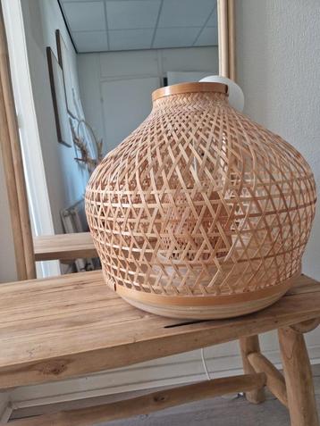 Ikea Bamboe Hanglamp - Zo Goed Als Nieuw! beschikbaar voor biedingen