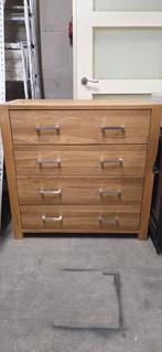 Eikenhouten Dressoir - 94cm breed, Ophalen, Gebruikt, 25 tot 50 cm