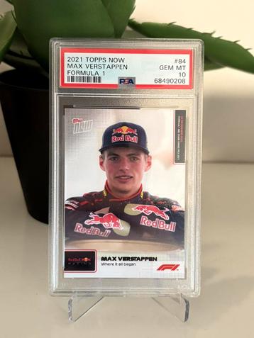 Max Verstappen PSA 10 F1 kaarten – 2021/2022 los of bundel beschikbaar voor biedingen